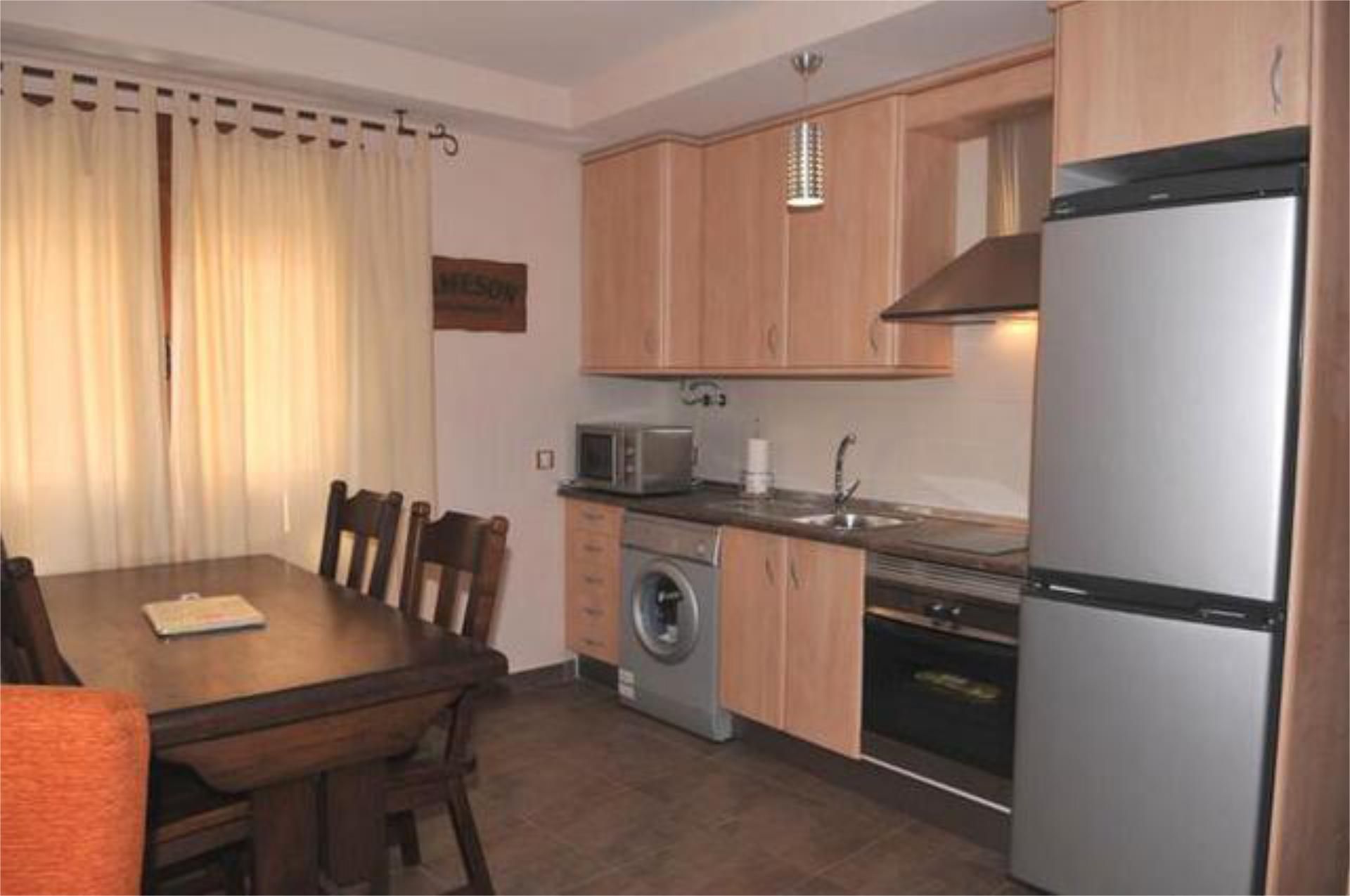 Kitchen of Flat to rent in La Adrada   with Heating and Furnished