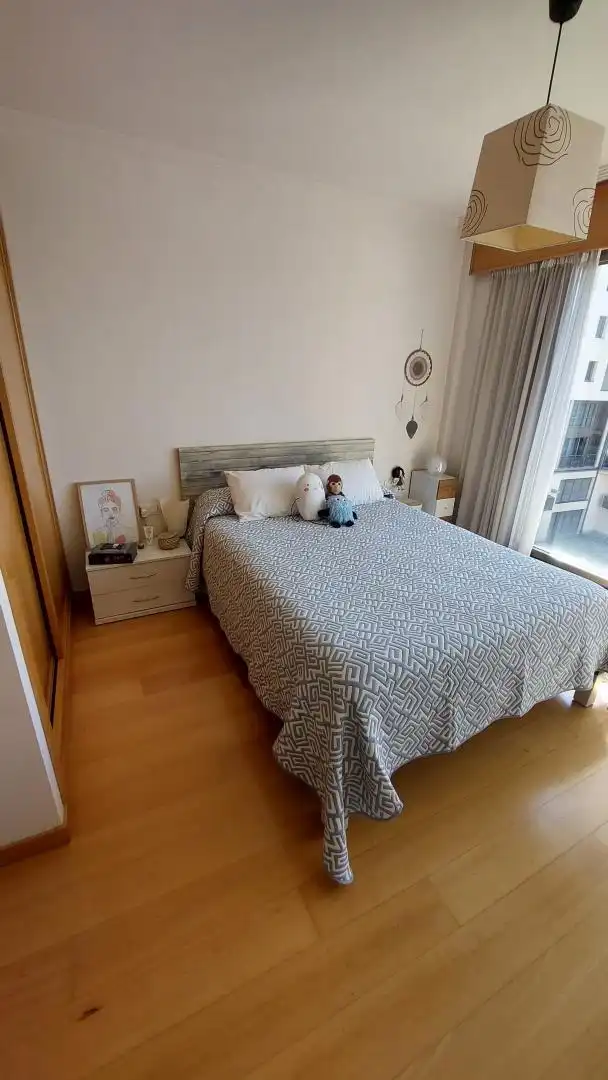 Flat for rent in Rúa Antonio Ríos, 29, Los Castros - Castrillón Bedroom of Flat for rent in A Coruña Capital with Air Conditioner, Private garden and Parquet flooring