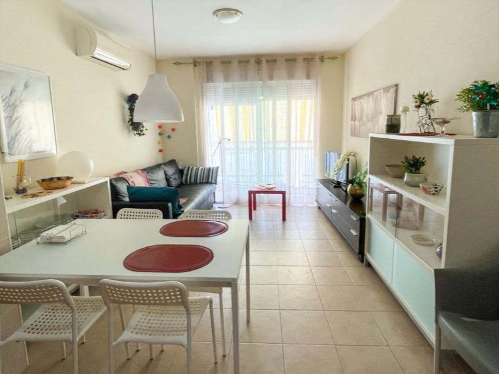Living room of Apartment to rent in Vinaròs  with Air Conditioner and Balcony