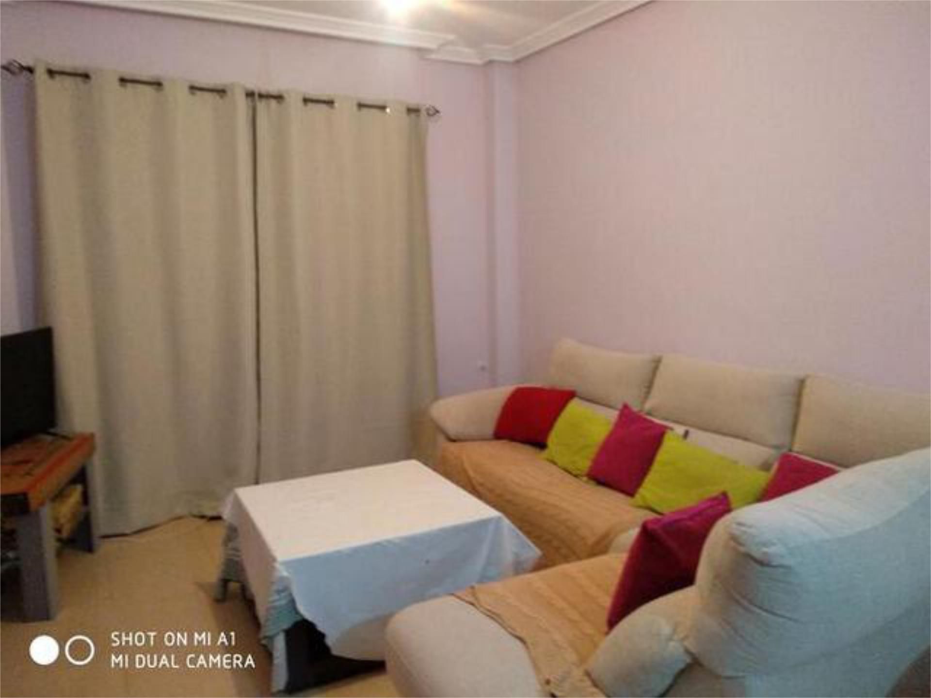 Sala de estar de Casa adosada de alquiler en Almendralejo con Jardín privado, Terraza y Trastero