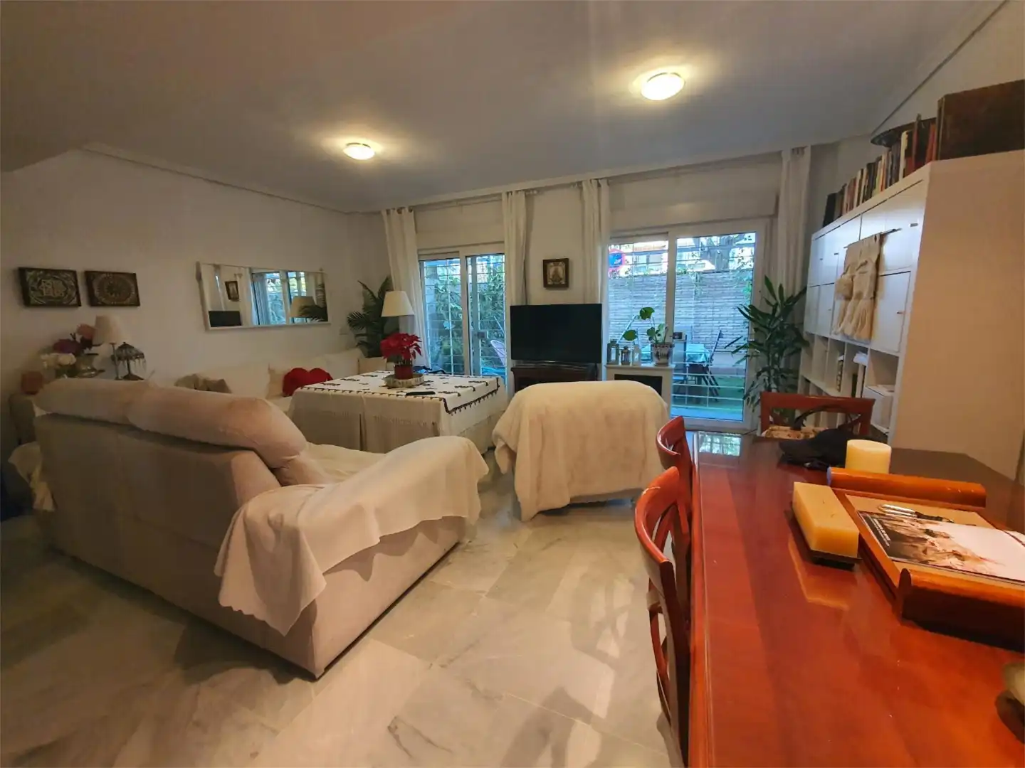 Garden of Duplexes for sale in  Sevilla Capital  with Air Conditioner