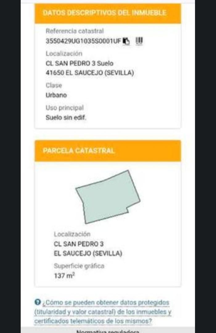 Vista exterior de Residencial en venda en El Saucejo