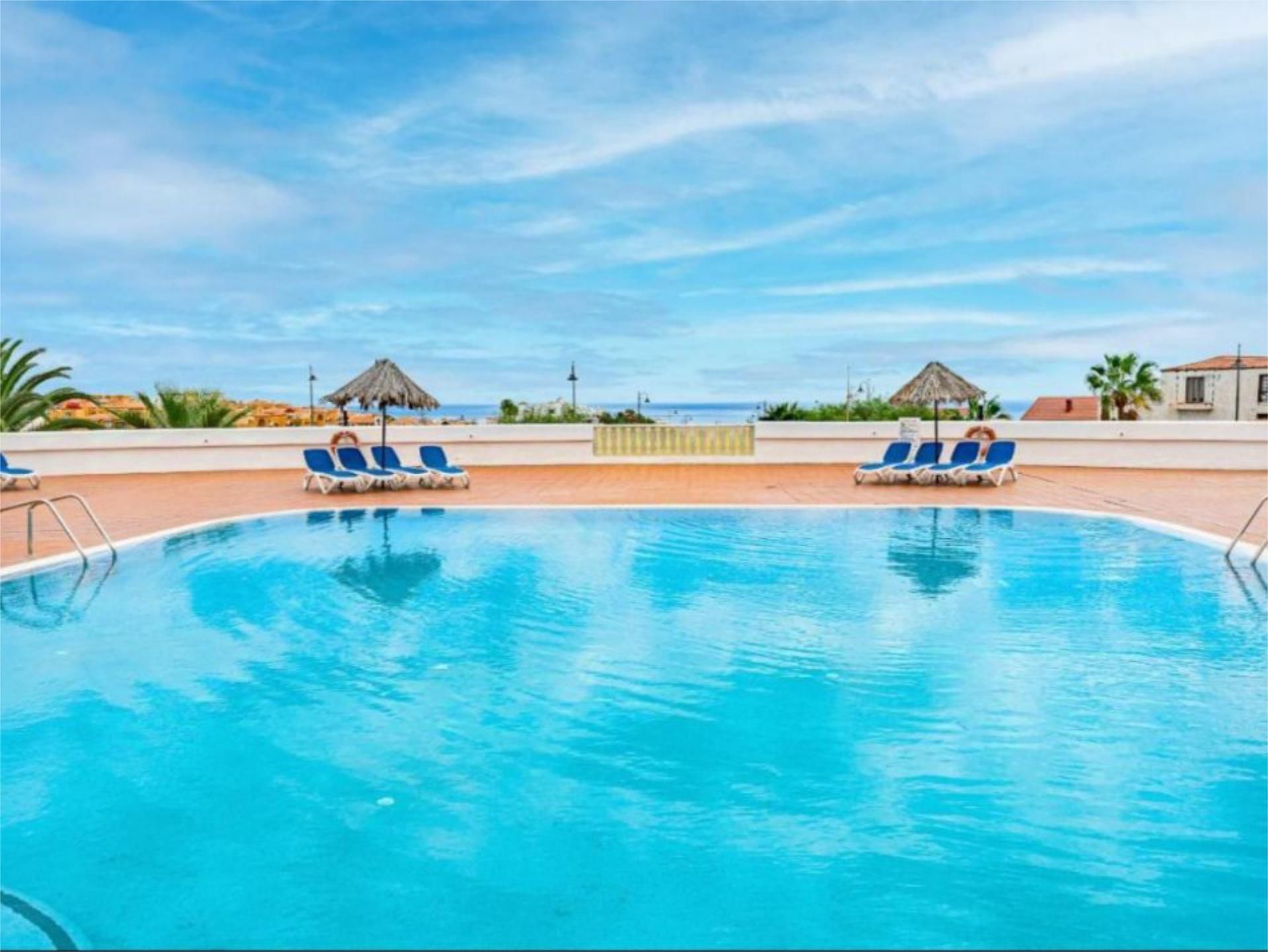 Swimming pool of Flat to rent in San Miguel de Abona  with Air Conditioner, Private garden and Terrace