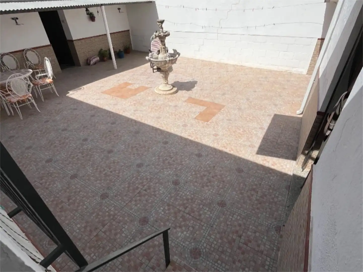 Wohnung zum Verkauf in Calle San Isidro, 3, Alcaudete Terrasse von Wohnung zum Verkauf in Alcaudete mit Klimaanlage, Privatgarten und Parkett
