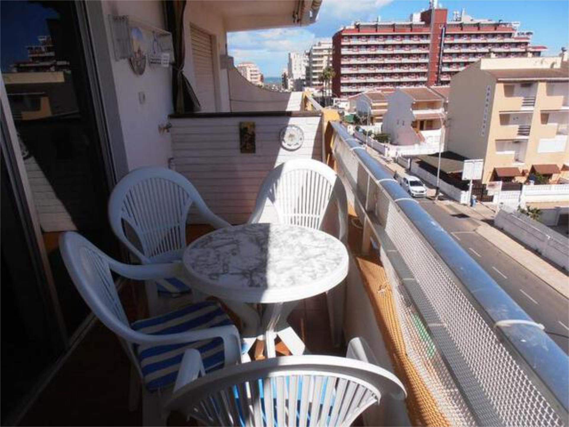 Terraza de Apartamento en venta en Peñíscola / Peníscola con Calefacción, Terraza y Trastero