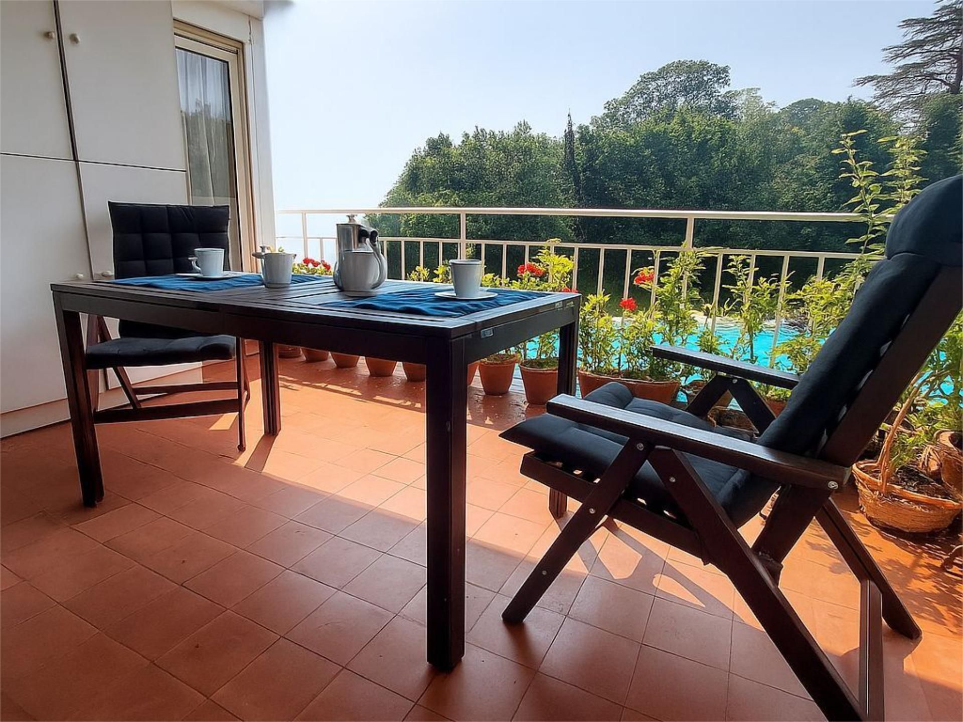Terrace of Flat for sale in Santander  with Heating, Private garden and Parquet flooring