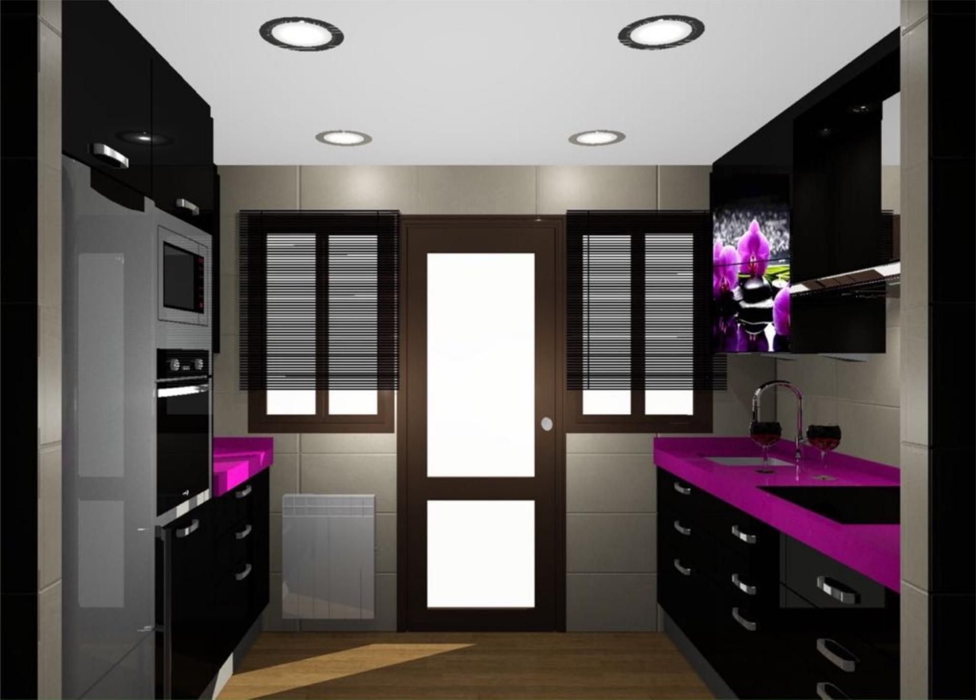 Kitchen of Flat to rent in  Córdoba Capital  with Air Conditioner, Heating and Parquet flooring