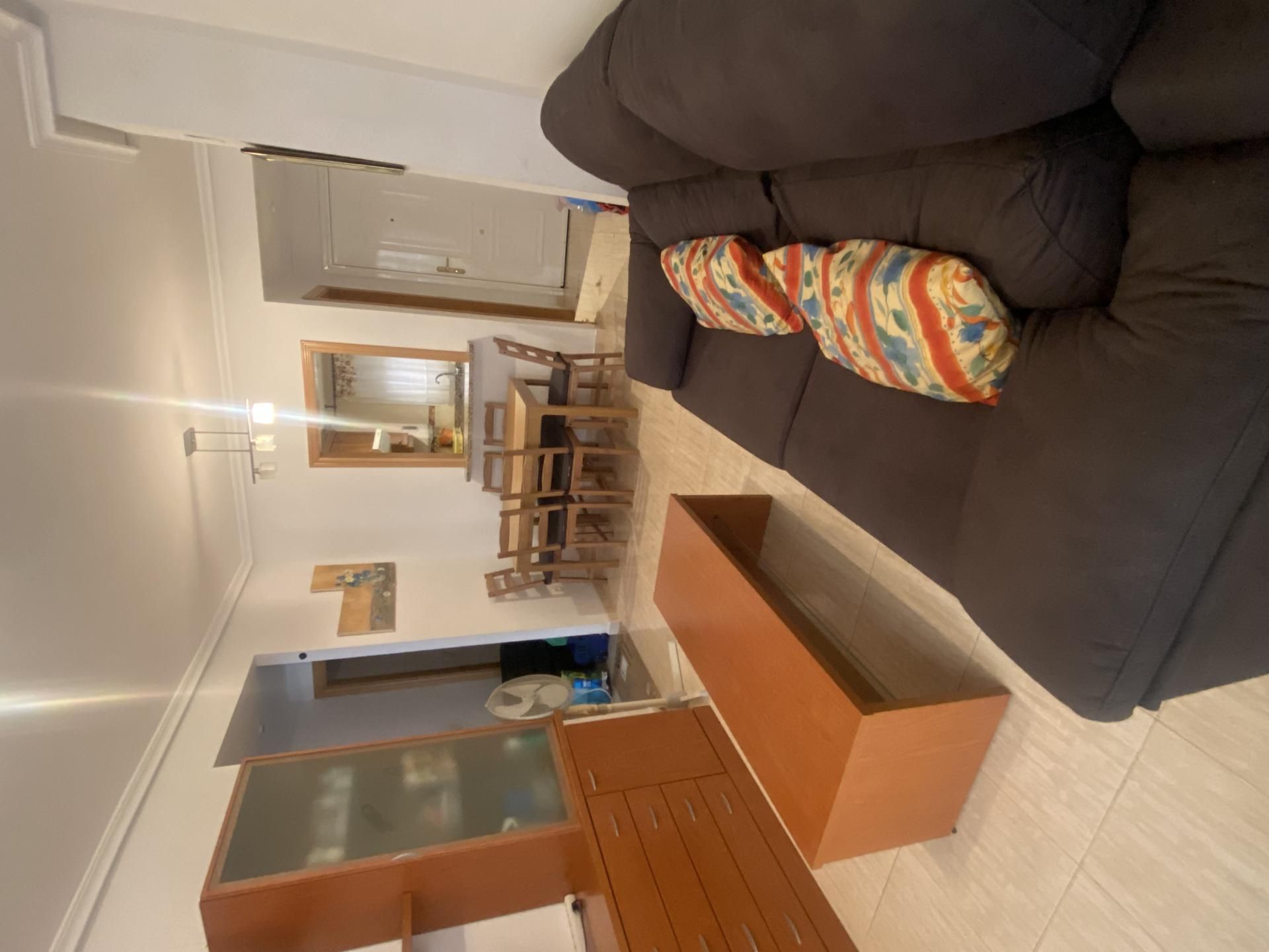 Sala d'estar de Apartament en venda en Oropesa del Mar / Orpesa amb Aire condicionat, Calefacció i Jardí privat