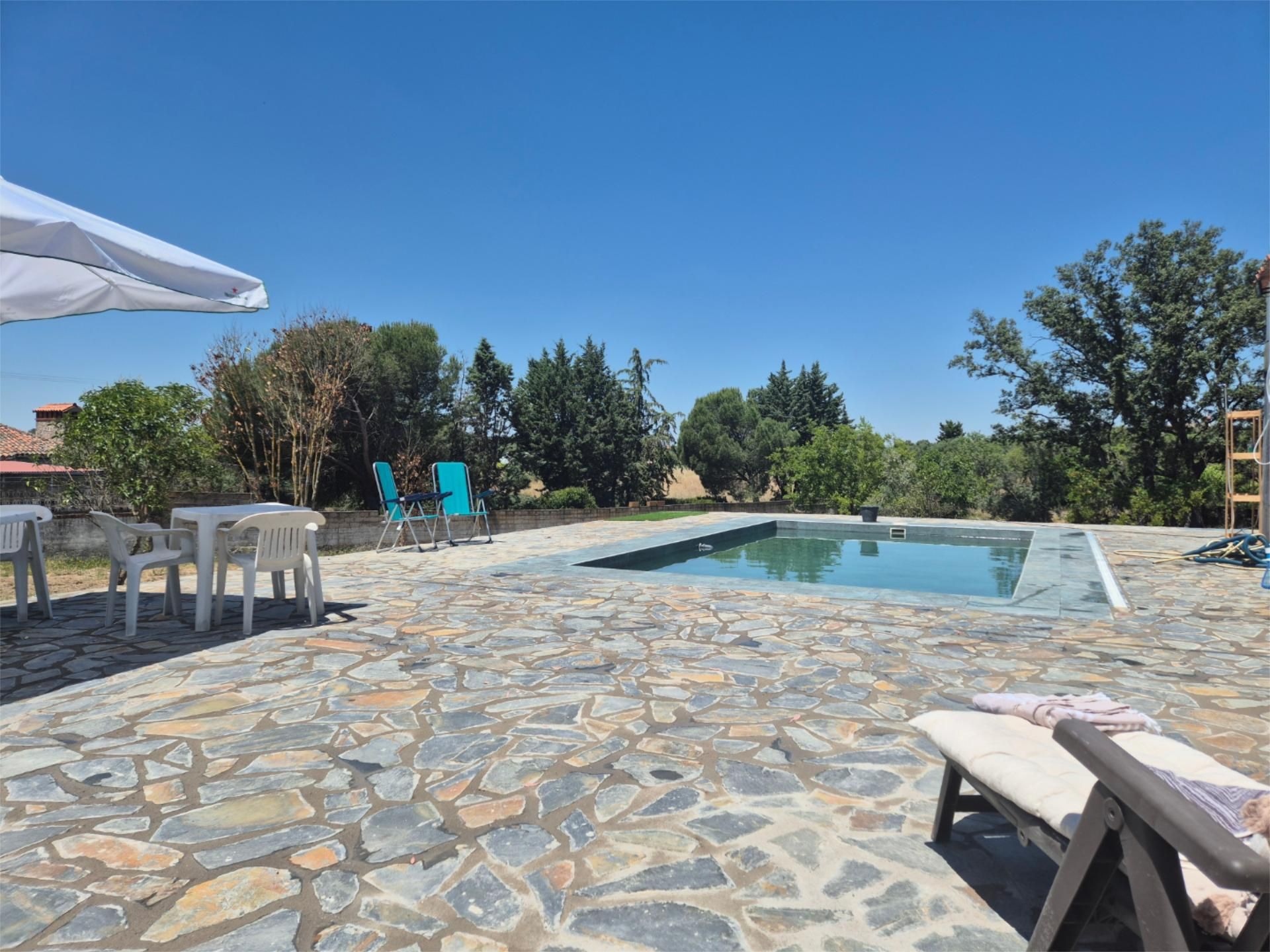 Piscina de Casa o chalet en venta en Arroyo de la Luz con Aire acondicionado, Terraza y Piscina