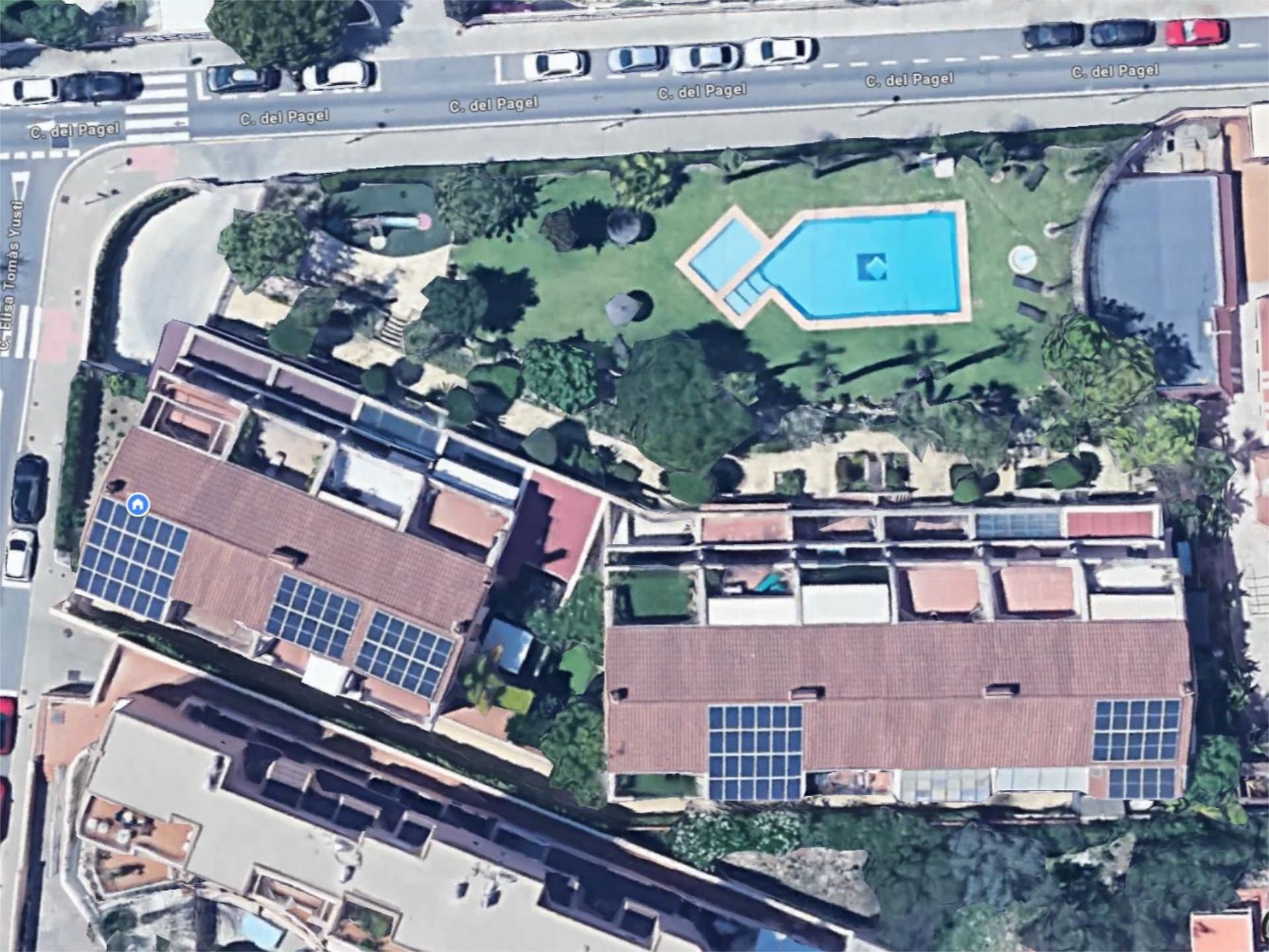 Casa adosada de lloguer en Alicante / Alacant amb Aire condicionat, Calefacció i Jardí privat