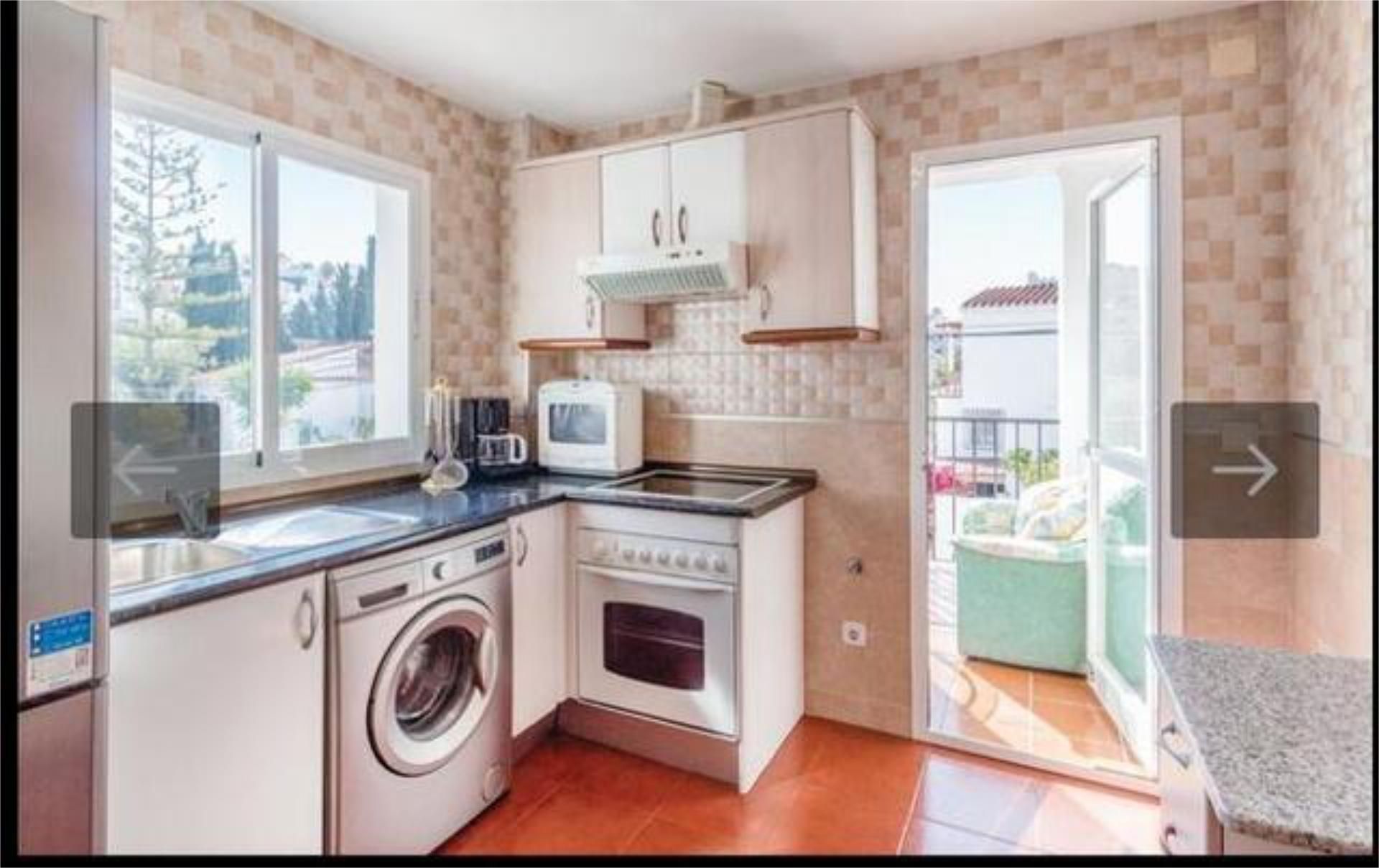 Kitchen of Flat to rent in Nerja  with Heating, Private garden and Terrace