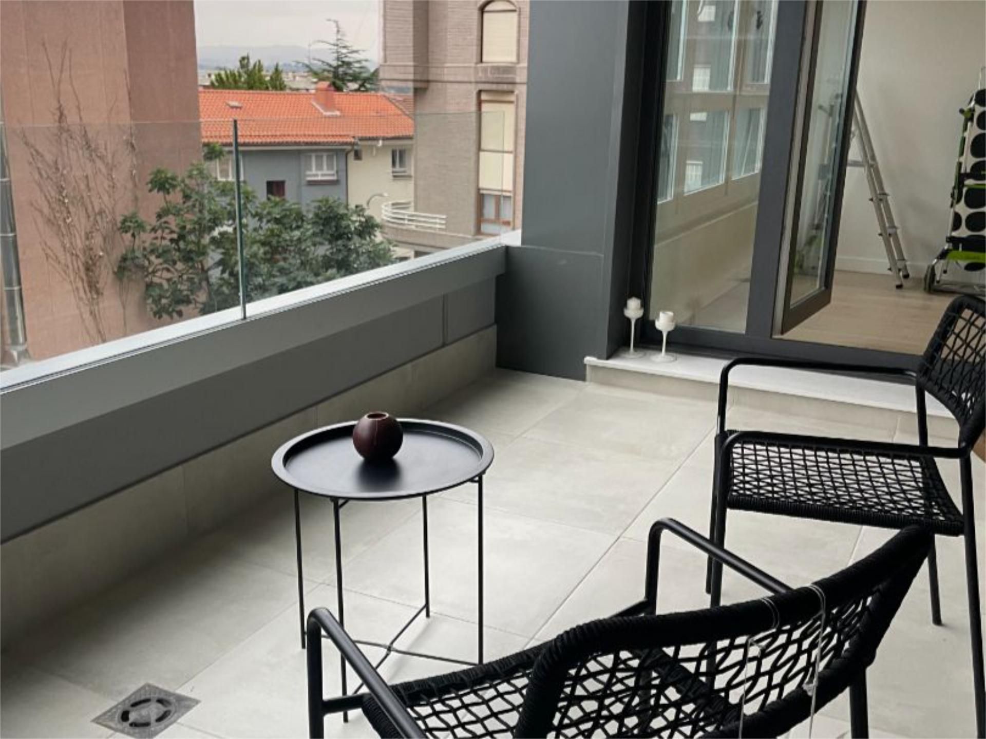 Terrassa de Pis de lloguer en Santurtzi  amb Aire condicionat, Calefacció i Parquet