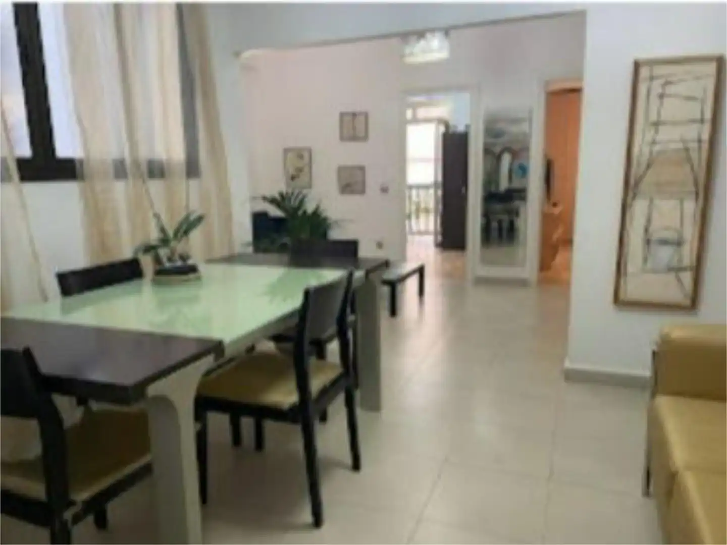 Room in Calle Ruiz de Alda, 32, Santa Catalina - Canteras Dining room of Flat for share in Las Palmas de Gran Canaria with Terrace, Furnished and Balcony