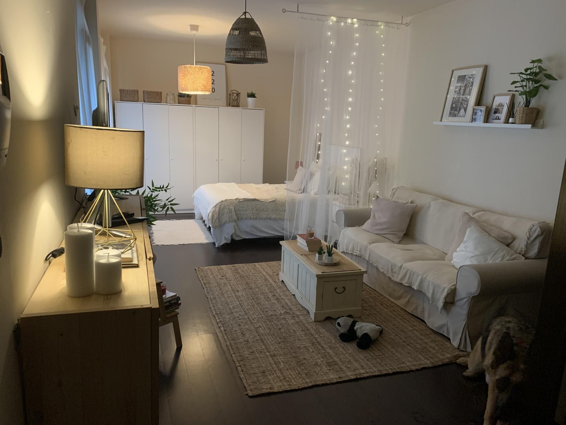 Sala de estar de Apartamento de alquiler en A Coruña Capital  con Calefacción, Parquet y Trastero