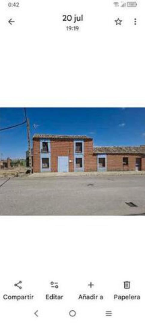 Exterior view of House or chalet for sale in Villarramiel