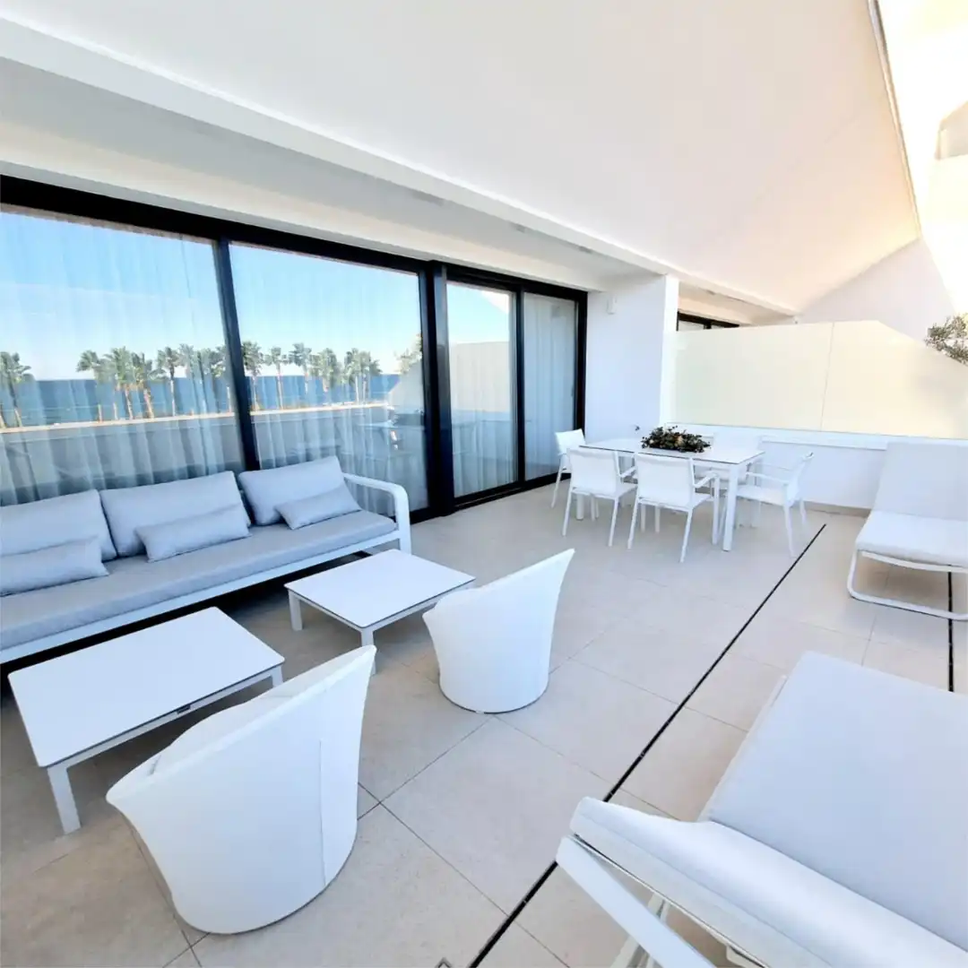 Apartament de lloguer a Carretera les Marines Racons a Dénia, Devessa - Monte Pego Terrassa de Apartament de lloguer en Dénia amb Aire condicionat, Calefacció i Terrassa