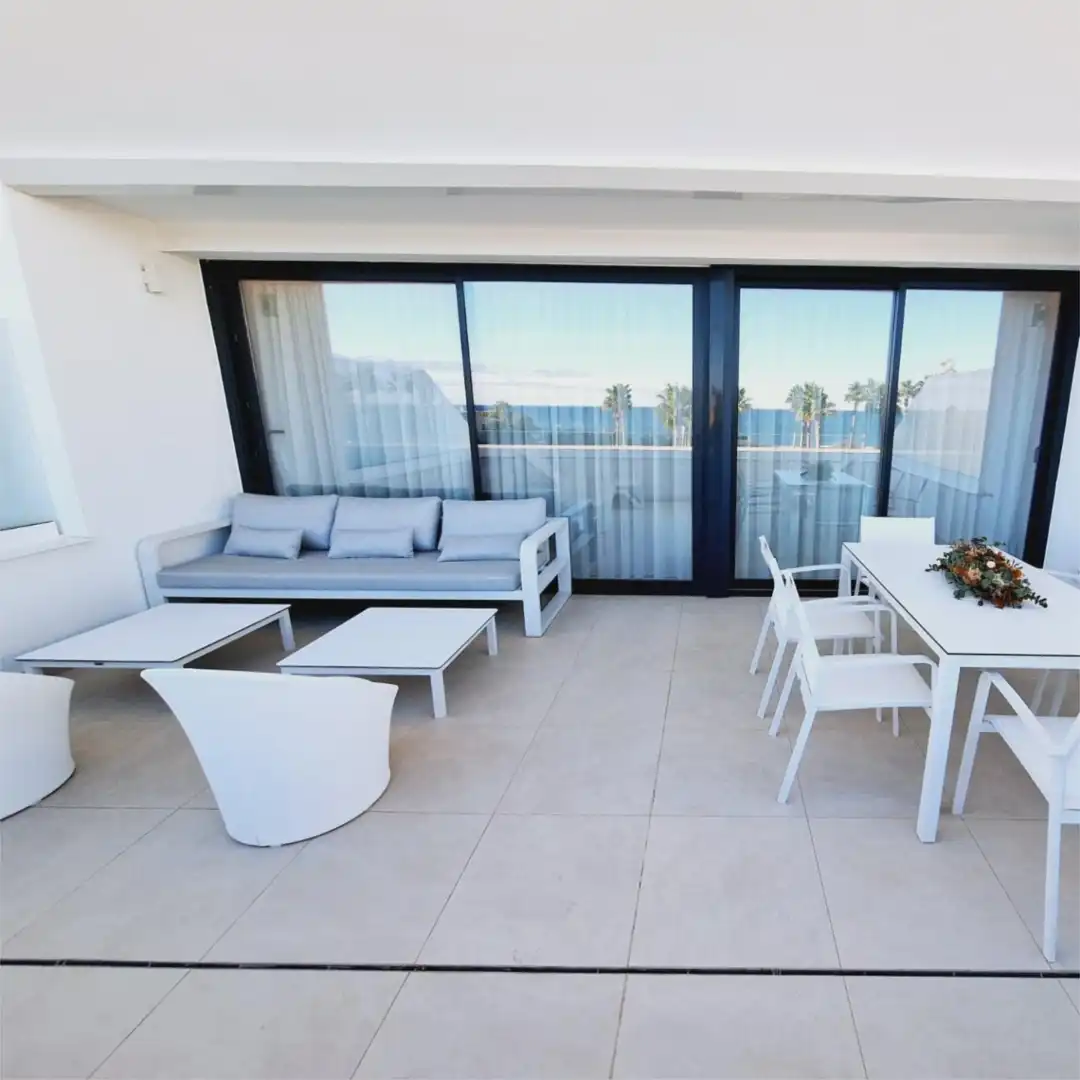 Apartament de lloguer a Carretera les Marines Racons a Dénia, Devessa - Monte Pego Terrassa de Apartament de lloguer en Dénia amb Aire condicionat, Calefacció i Terrassa