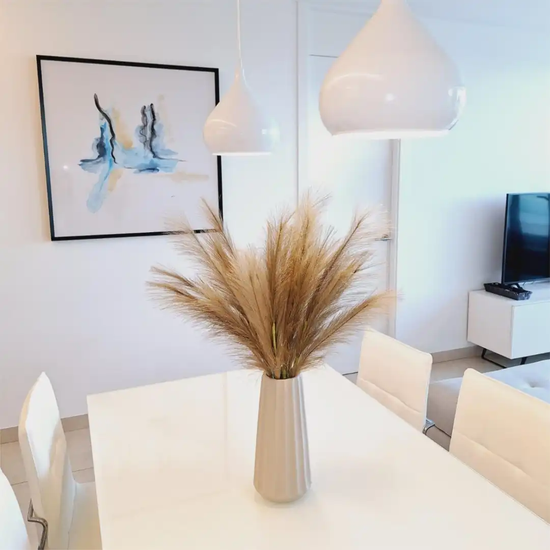 Apartament de lloguer a Carretera les Marines Racons a Dénia, Devessa - Monte Pego Menjador de Apartament de lloguer en Dénia amb Aire condicionat, Calefacció i Terrassa