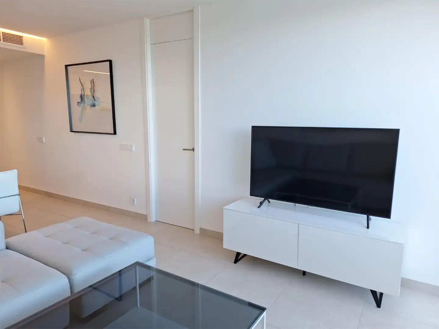 Apartament de lloguer a Carretera les Marines Racons a Dénia, Devessa - Monte Pego Sala d'estar de Apartament de lloguer en Dénia amb Aire condicionat, Calefacció i Terrassa