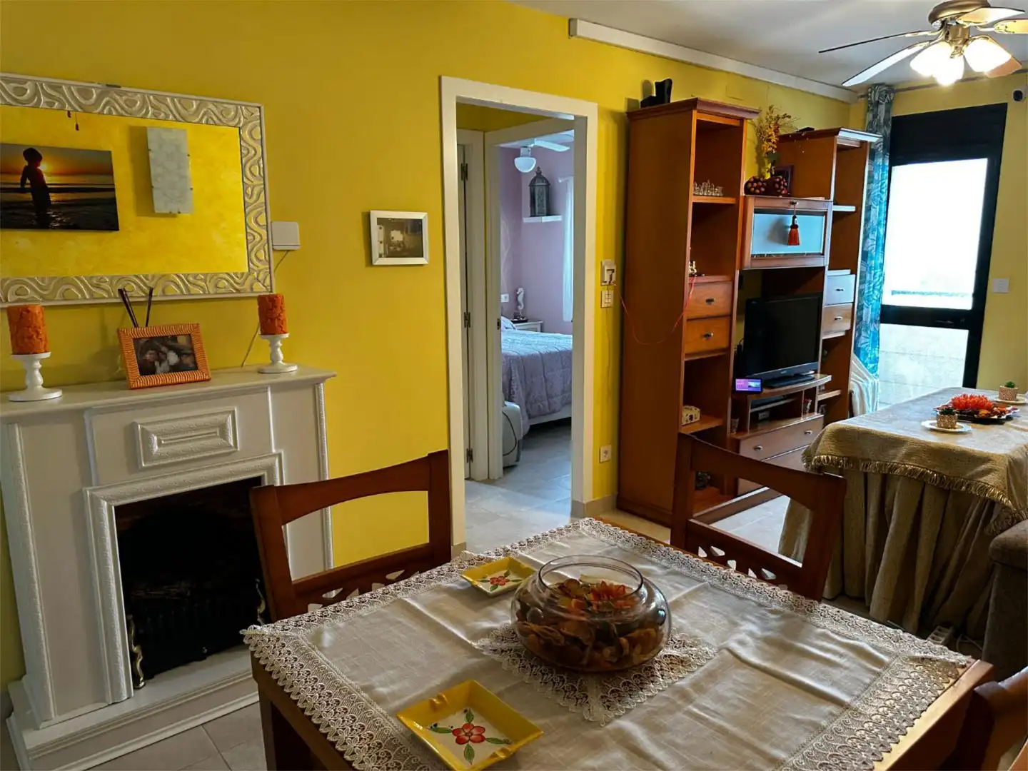 Piso de alquiler en Avenida de las Piletas, 16, V Centenario - Piletas - Capuchinos Comedor de Piso de alquiler en Sanlúcar de Barrameda con Aire acondicionado, Calefacción y Amueblado