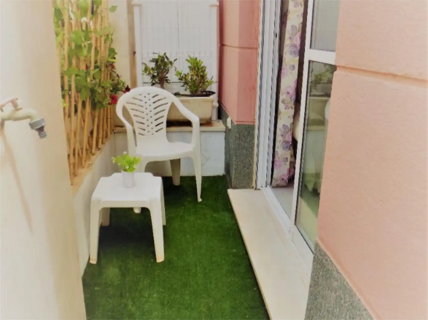 Wohnungen zur Miete in Avenida Juan Sebastián Elcano, 3, Las Marinas - Pueblo Laguna Terrasse von Wohnungen zur Miete in Vera mit Klimaanlage, Heizung und Privatgarten
