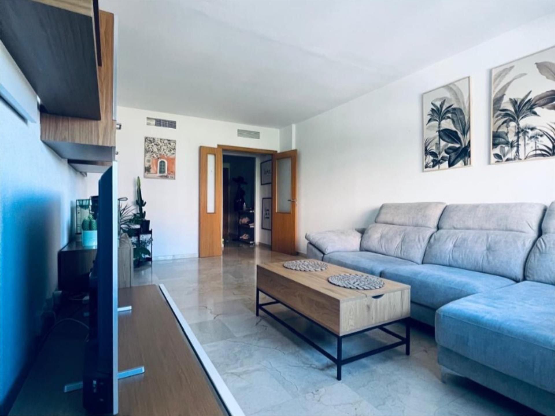 Sala d'estar de Pis en venda en Alicante / Alacant amb Aire condicionat, Calefacció i Parquet