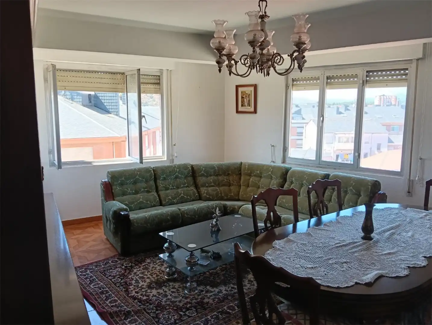 Attic for sale in Calle Juan Sebastián Elcano, 24, Centro Living room of Attic for sale in Ponferrada with Heating, Terrace and Storage room