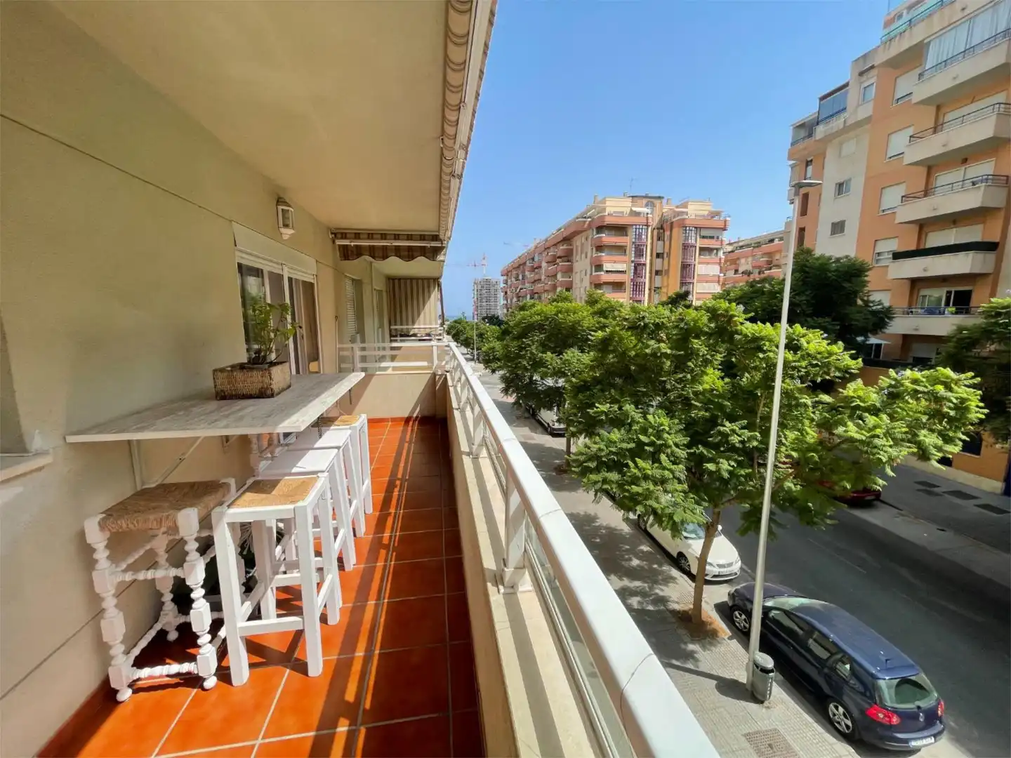Flat for sale in Calle del Jalón, 28, Martín Carpena - Torre del Río Exterior view of Flat for sale in Málaga Capital with Air Conditioner, Terrace and Swimming Pool