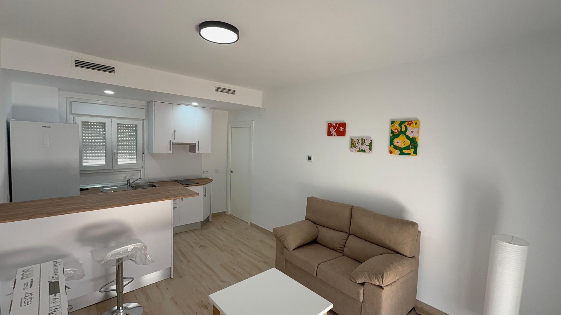 Living room of Flat to rent in Navalvillar de Pela  with Air Conditioner, Heating and Terrace