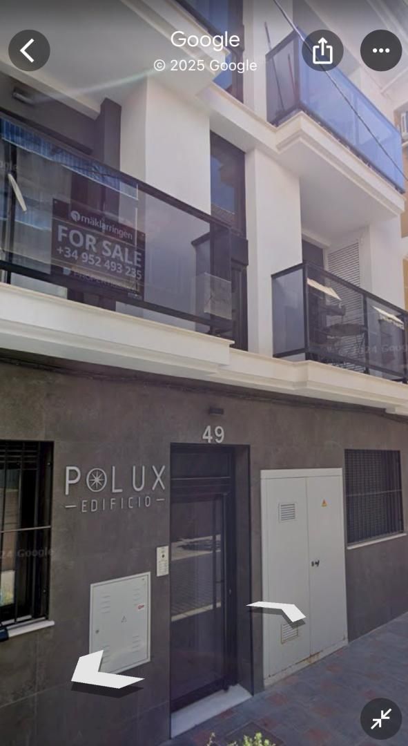 Vista exterior de Pis de lloguer en Fuengirola amb Aire condicionat, Calefacció i Parquet