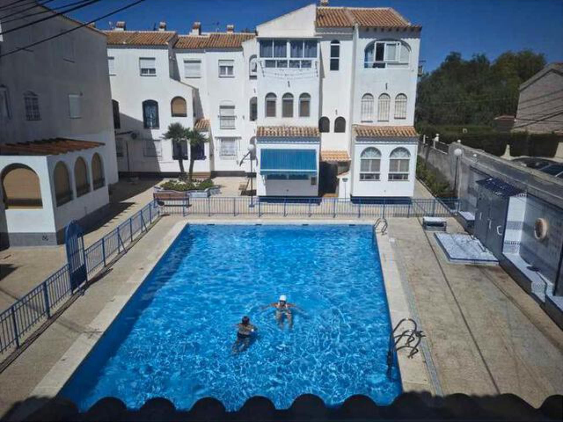 Swimming pool of Flat for sale in Torrevieja  with Heating, Private garden and Storage room