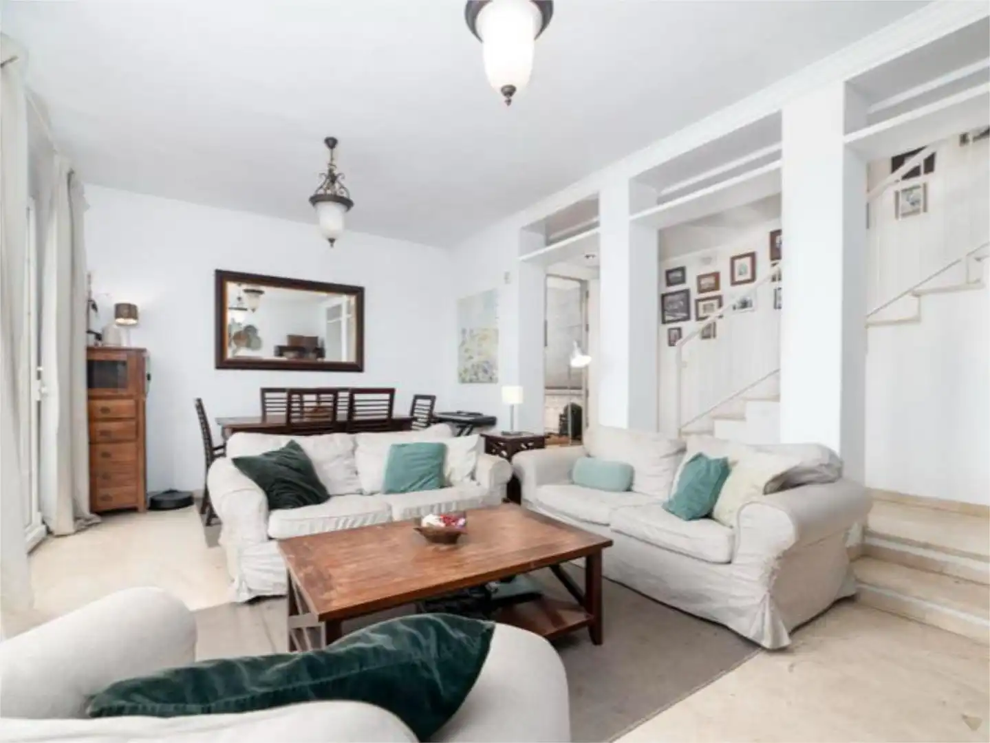 Wohnung zum Verkauf in Paseo San Antonio, Schamann - Rehoyas Wohnzimmer von Wohnung zum Verkauf in Las Palmas de Gran Canaria mit Privatgarten, Terrasse und Abstellraum