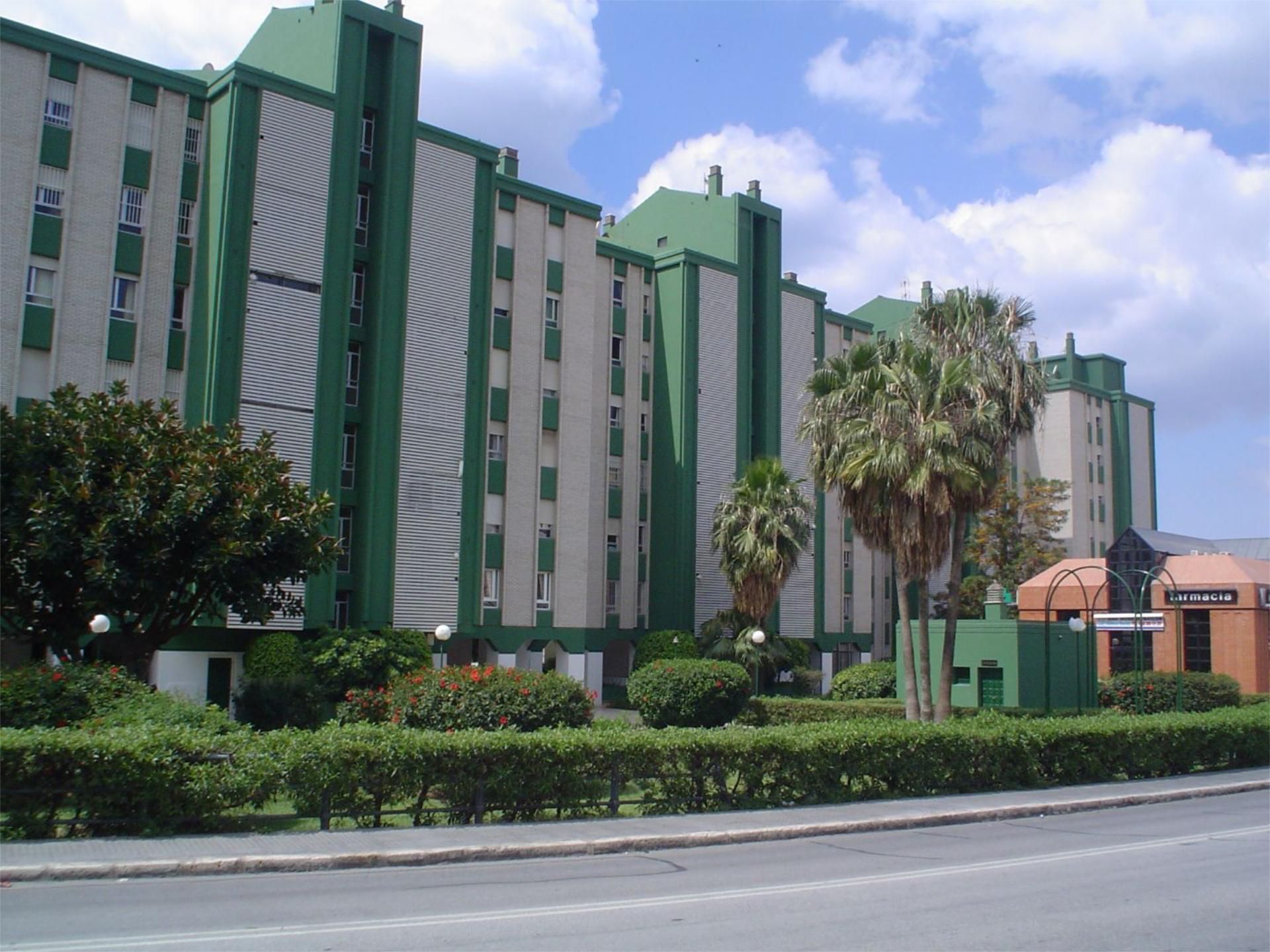 Vista exterior de Pis de lloguer en Málaga Capital amb Terrassa