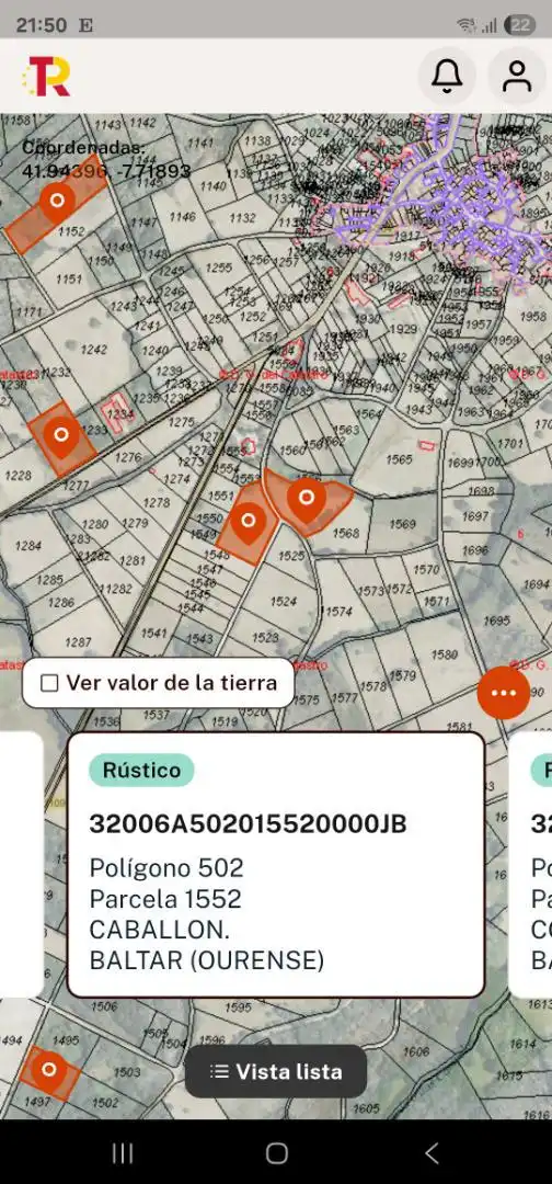 Terreno en venta en Lugar Gomariz, 32, Baltar Terreno en venta en Baltar