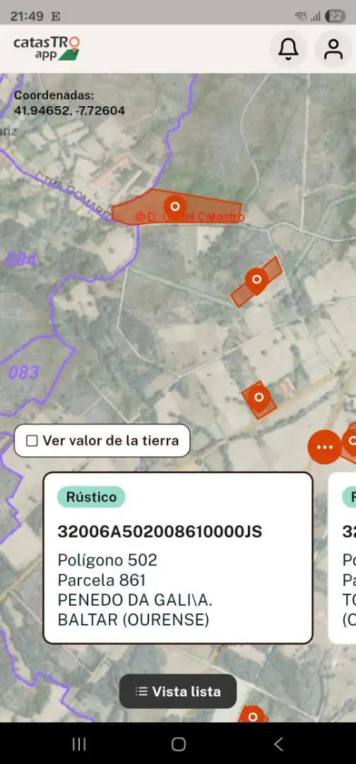 Terreno en venta en Lugar Gomariz, 32, Baltar Terreno en venta en Baltar