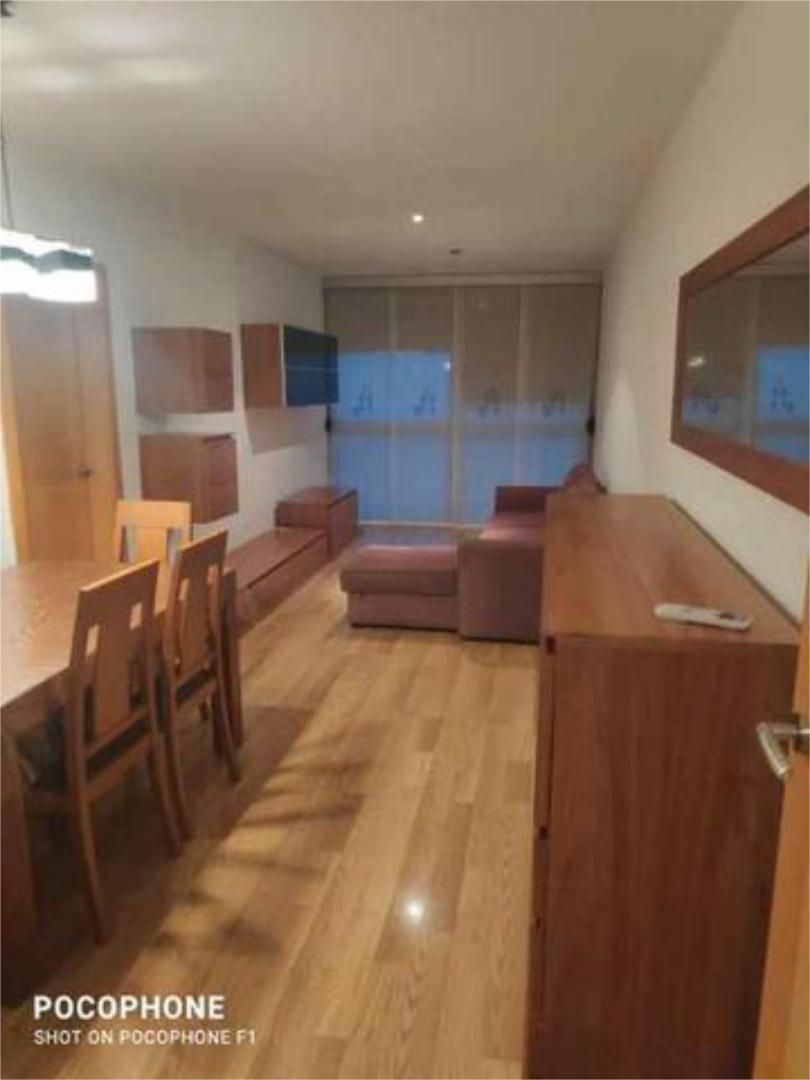 Sala d'estar de Pis de lloguer en Santa Coloma de Gramenet amb Calefacció i Moblat