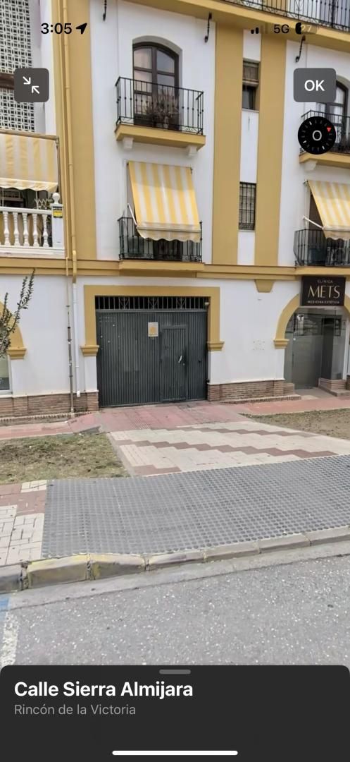 Vista exterior de Garatge en venda en Rincón de la Victoria