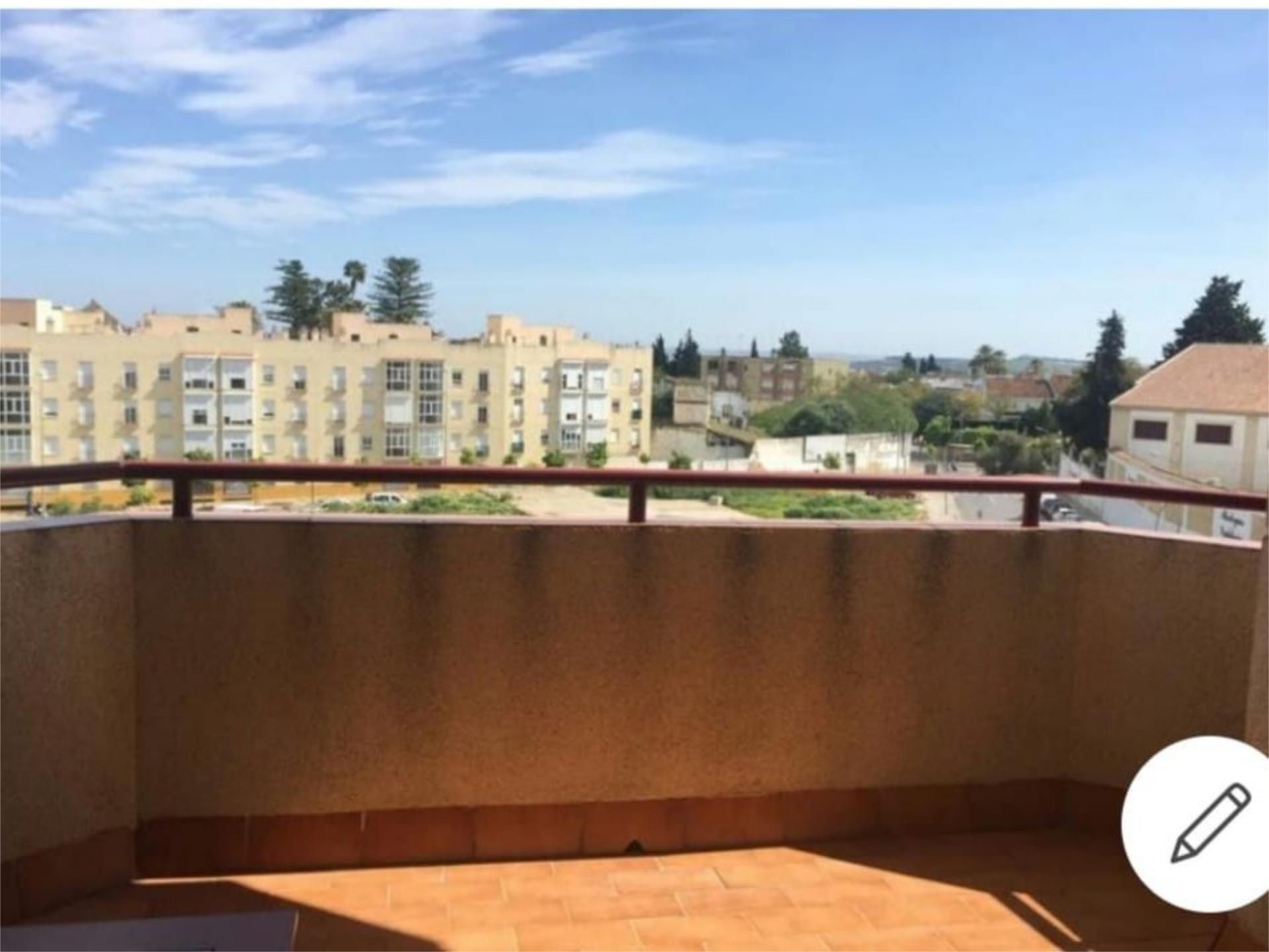 Balcony of Flat to rent in Jerez de la Frontera  with Air Conditioner, Terrace and Furnished