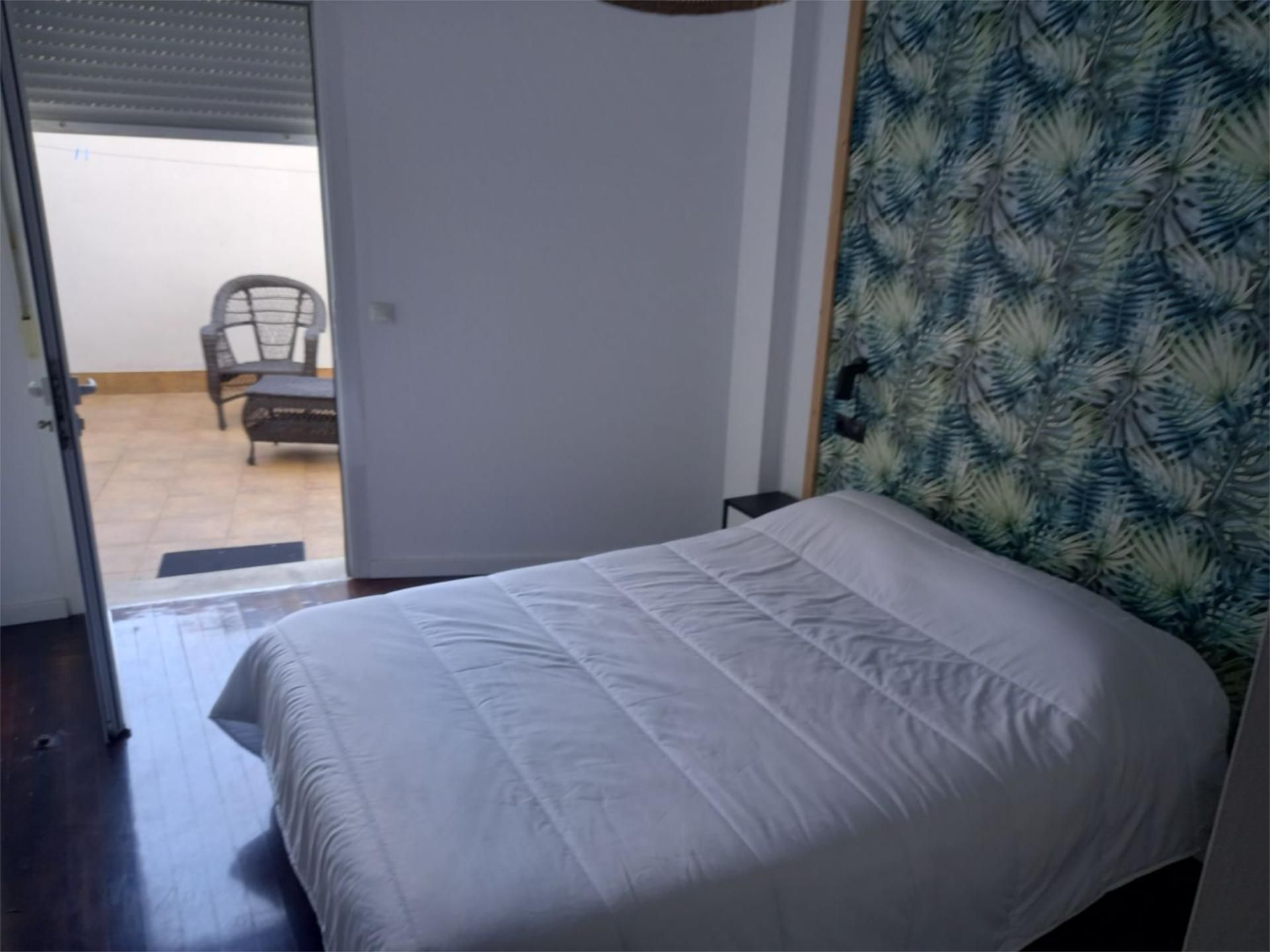 Bedroom of Flat for sale in Fisterra  with Heating, Parquet flooring and Terrace