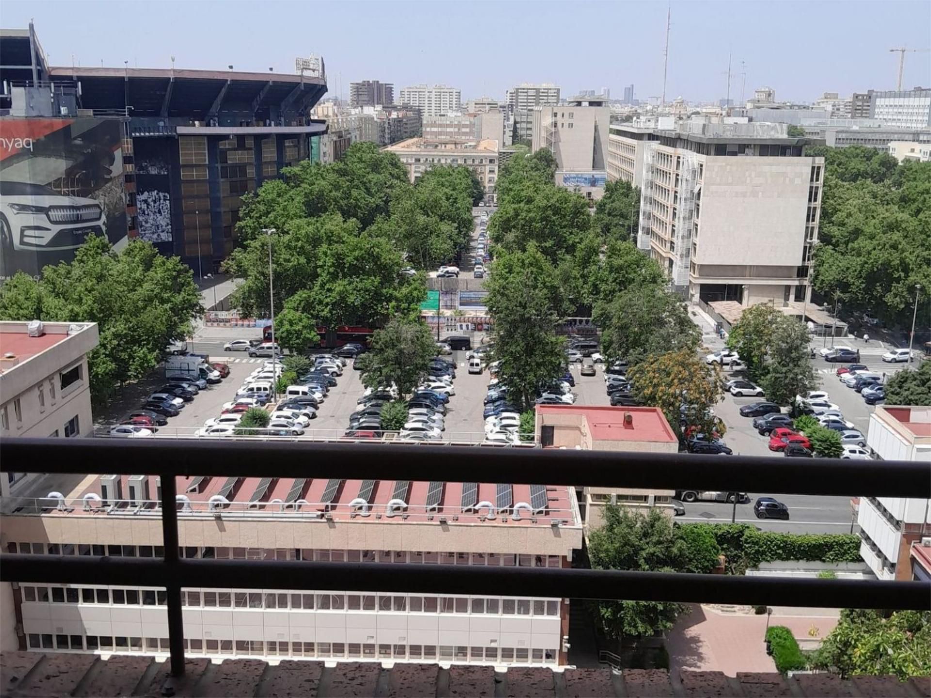 Vista exterior de Pis de lloguer en  Valencia Capital amb Aire condicionat i Balcó
