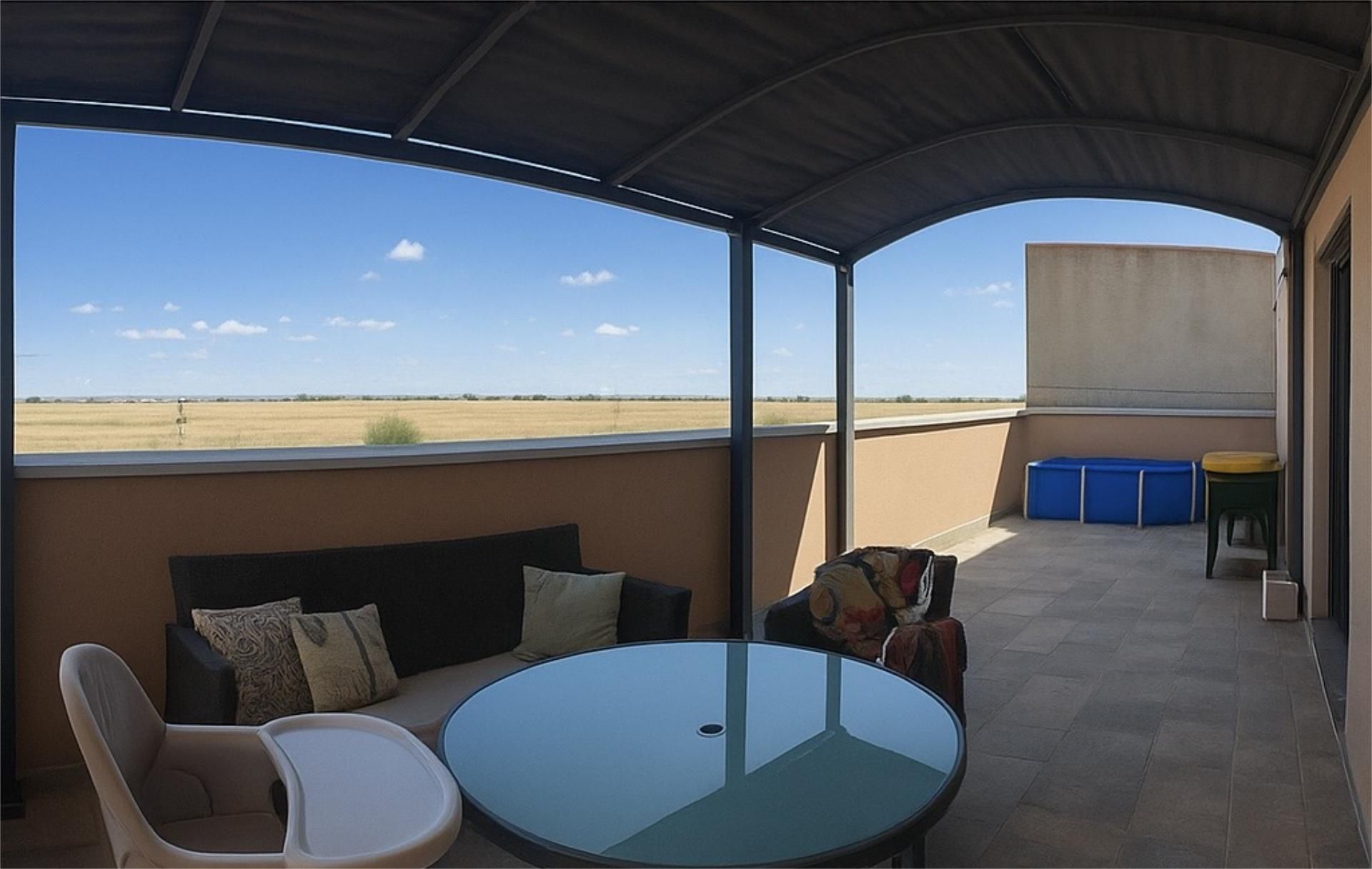 Terrace of Flat for sale in El Viso de San Juan  with Air Conditioner and Terrace