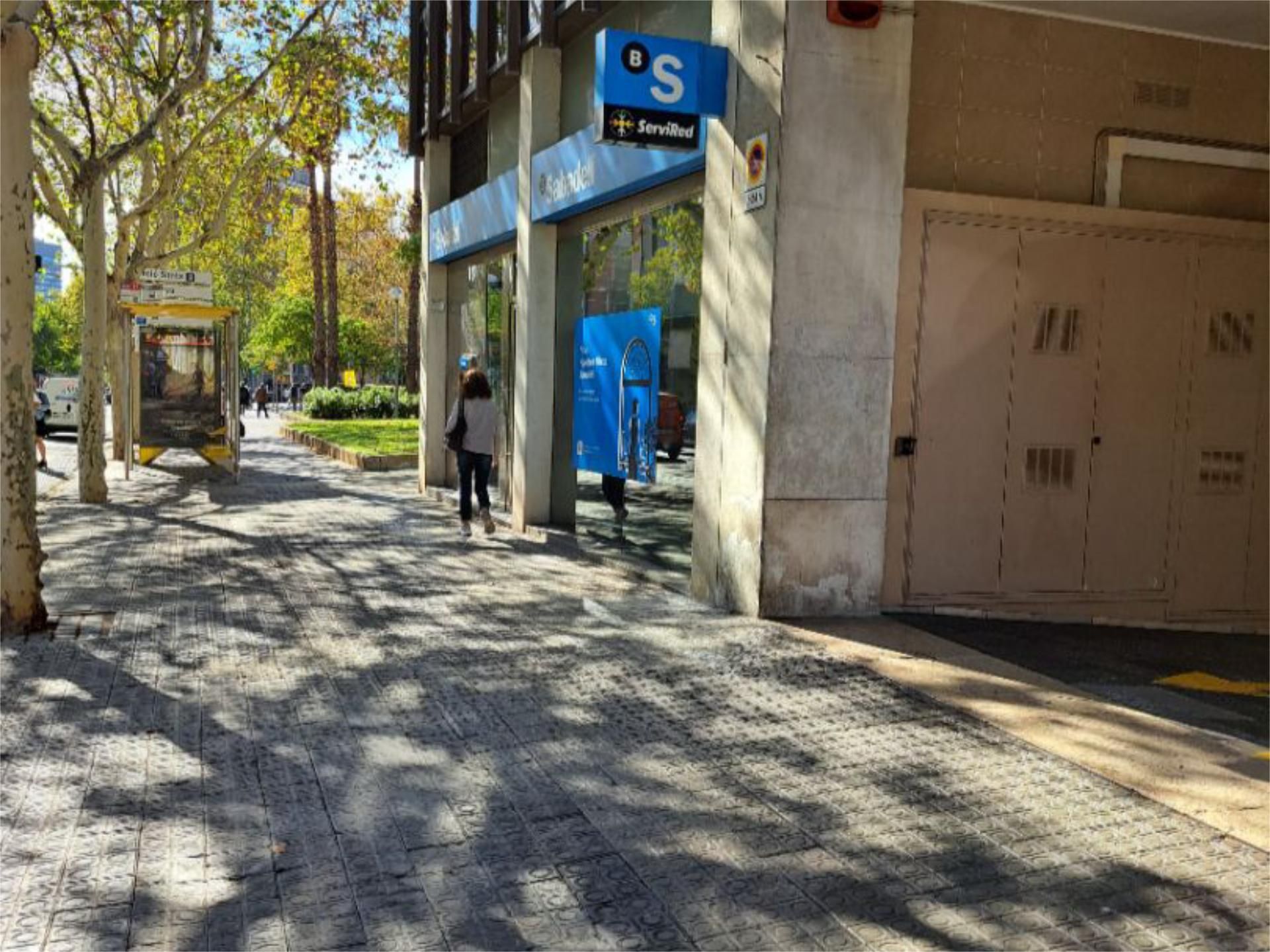Exterior view of Garage to rent in  Barcelona Capital
