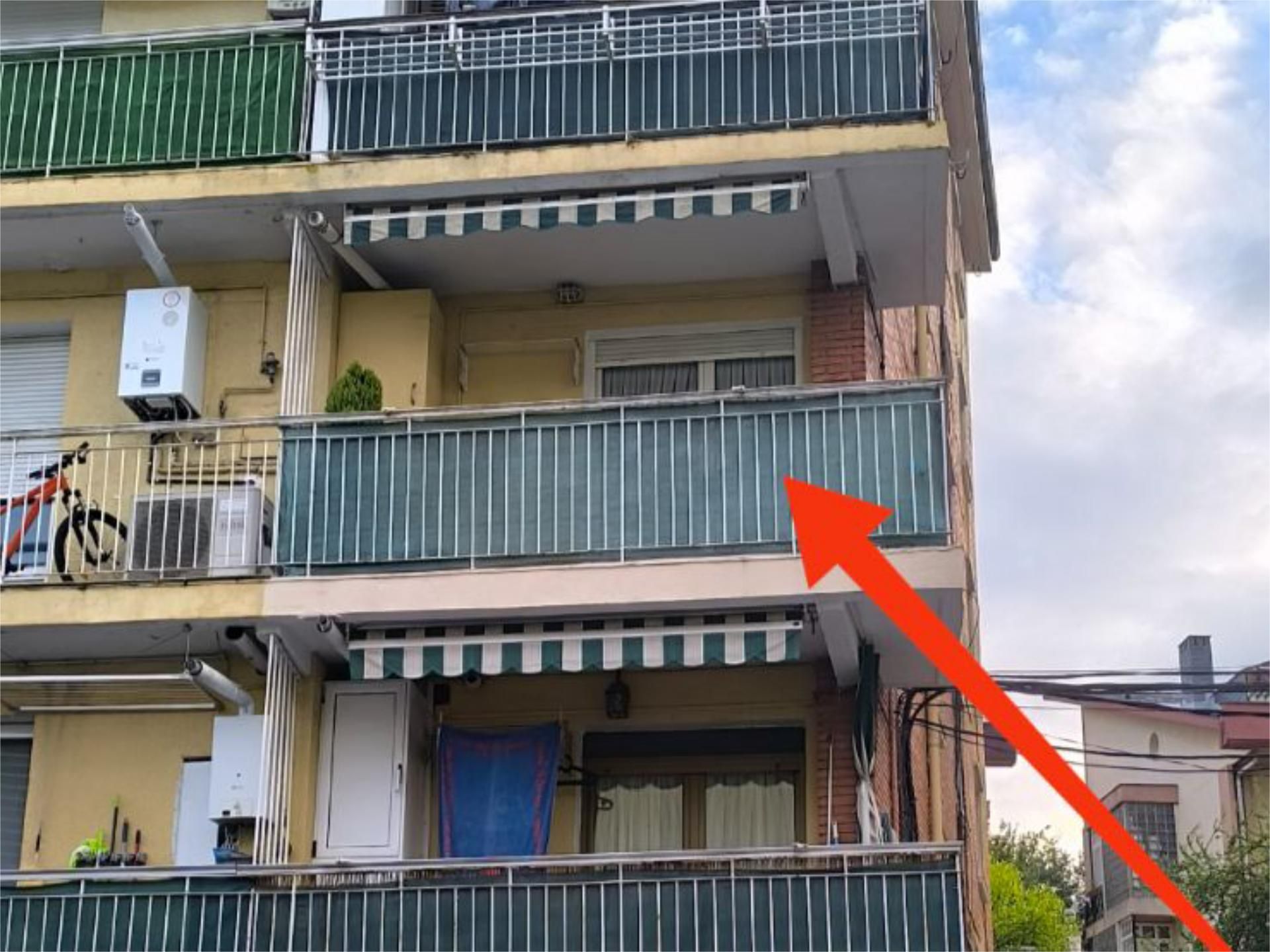 Balcony of Flat for sale in Laudio / Llodio  with Heating, Parquet flooring and Furnished