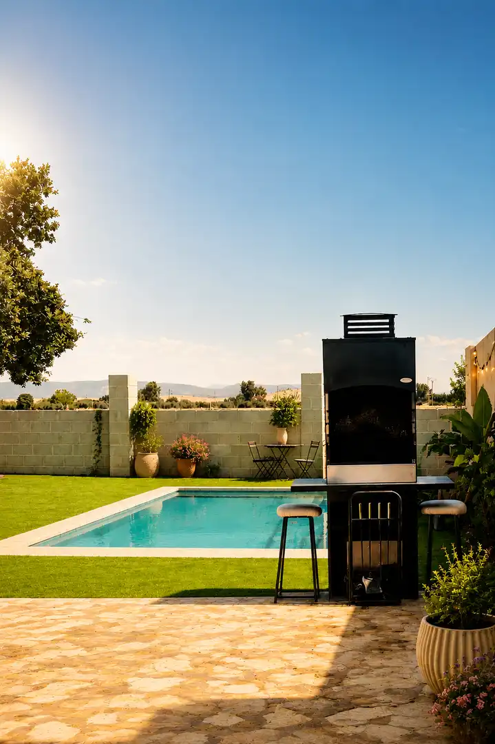 Detached homes for sale in Aldea las Islas, 17, El Robledo Terrace of Detached homes for sale in El Robledo with Air Conditioner, Heating and Private garden