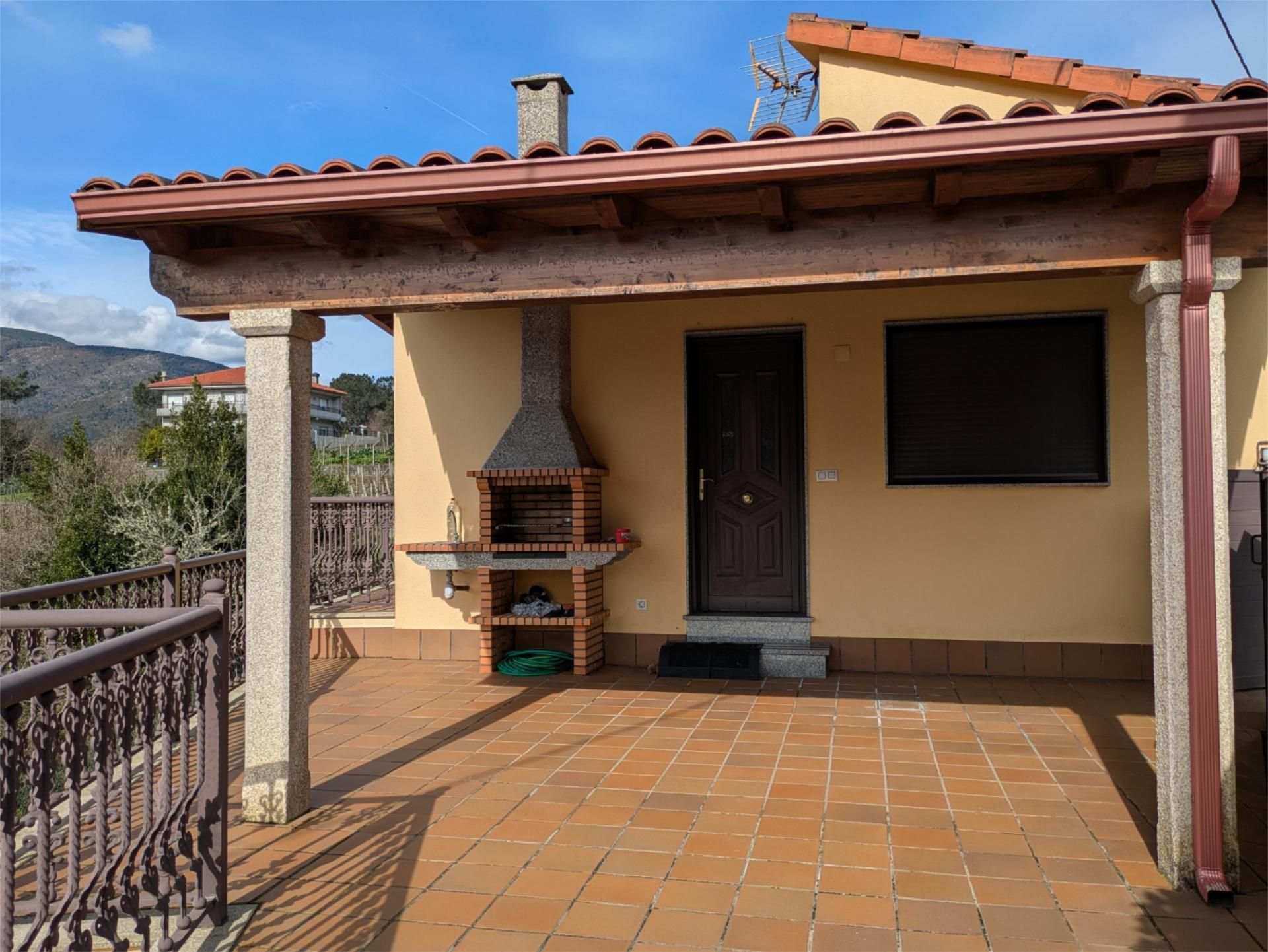 Terraza de Casa o chalet en venta en Cortegada con Calefacción, Jardín privado y Terraza