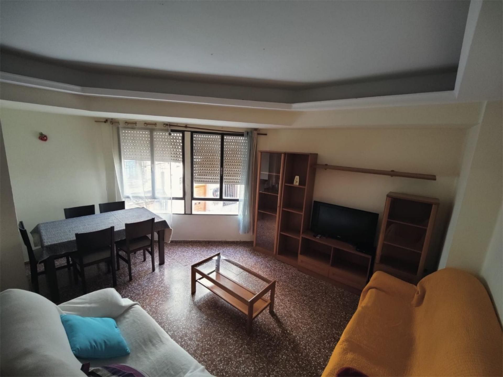 Living room of Flat to rent in Burriana / Borriana  with Storage room, Furnished and Balcony
