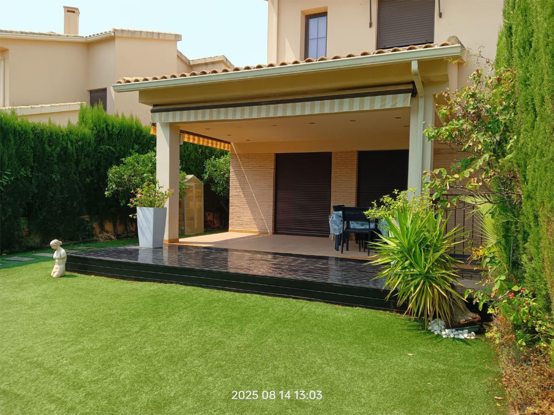 Terrace of House or chalet for sale in Mutxamel  with Air Conditioner, Terrace and Swimming Pool