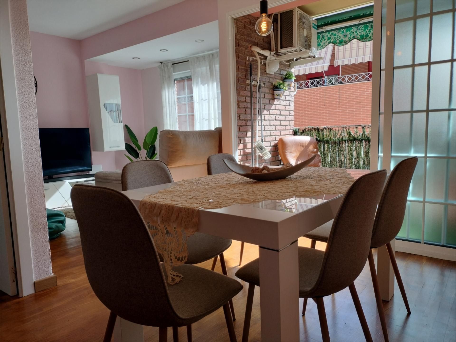 Dining room of Flat for sale in Alicante / Alacant  with Air Conditioner and Balcony