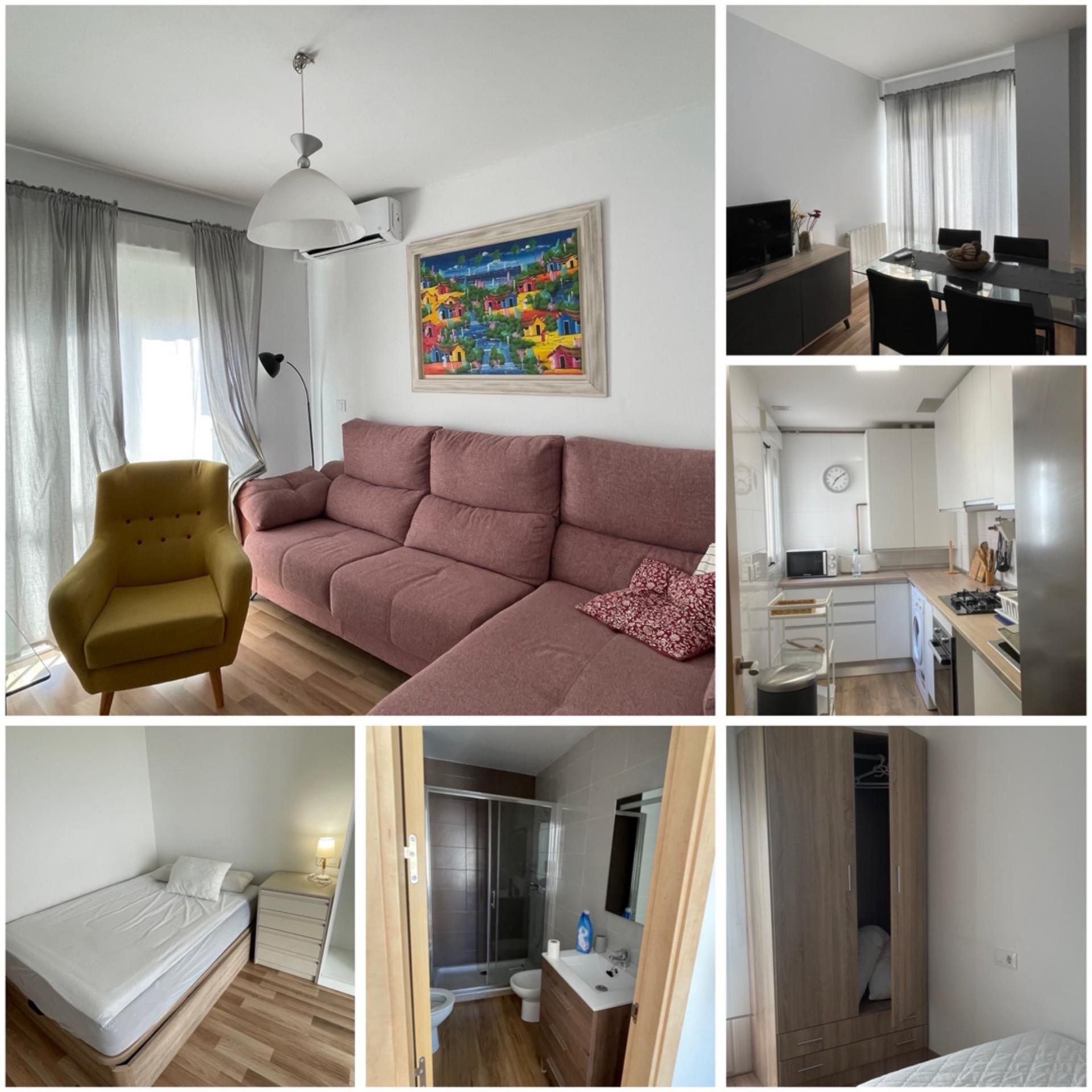 Bedroom of Flat to share in Armilla  with Air Conditioner, Heating and Parquet flooring