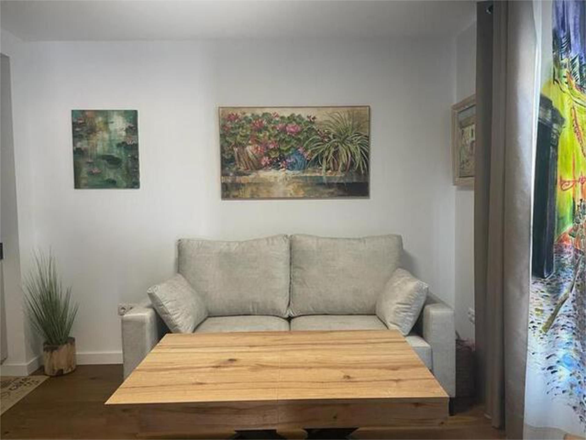 Sala d'estar de Apartament de lloguer en Dos Hermanas amb Moblat